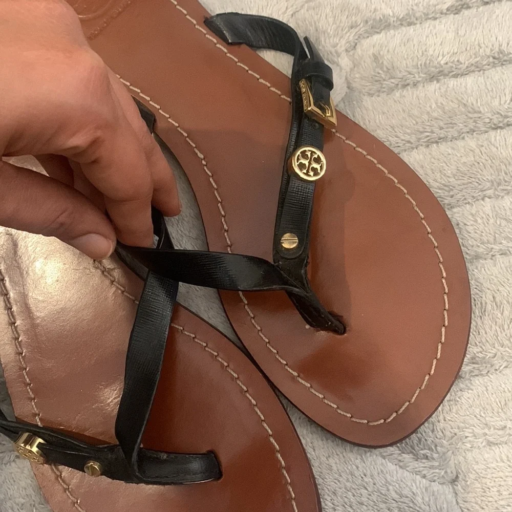 💯 Authentic Tory Burch leather flats - Picture 3 of 5